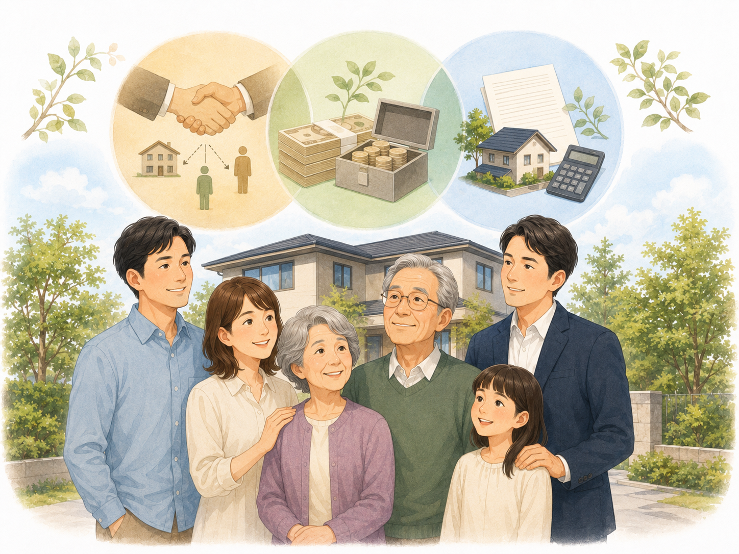 相続対策の三本柱