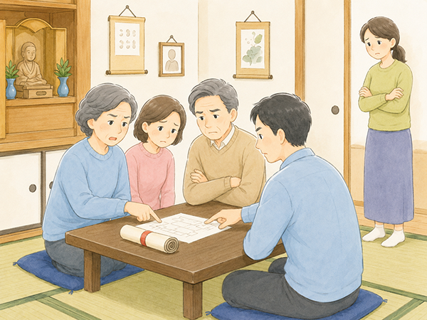 家族間の相続問題サムネイル